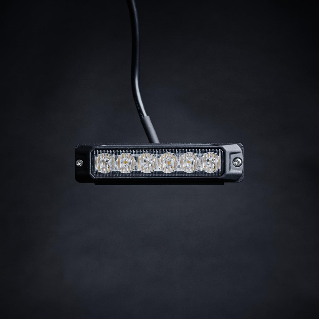 OptiFlux – Warning Light – Amber 6 LED - Carlevel AB - Fordon och delar > Fordonsdelar > Belysning