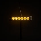 OptiFlux – Warning Light – Amber 6 LED - Carlevel AB - Fordon och delar > Fordonsdelar > Belysning