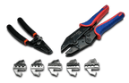 Ratchet Crimping Tool Set With Cable Wire Stripper, - Carlevel AB - Fordon och delar > Fordonsverktyg