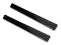 (svart) universella tröskelskydd 40x3cm (2delar per set) – Svart Kolfiber | AVISA - Carlevel AB - Tröskelskydd