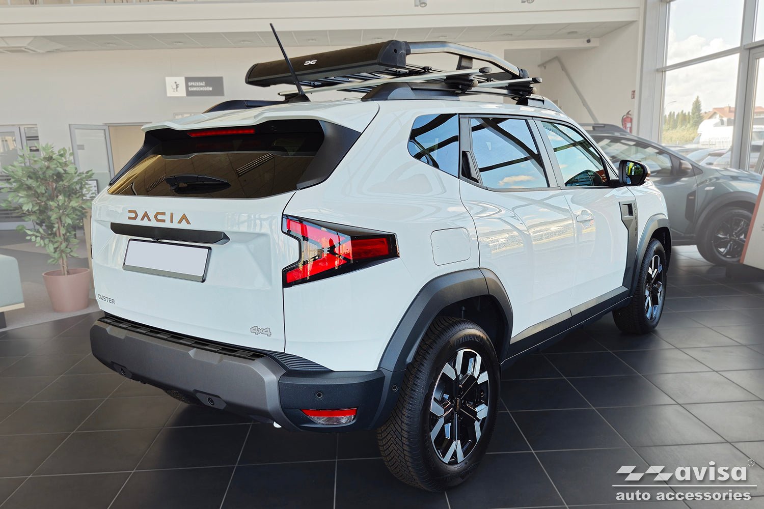 Tröskelskydd Black Mat Dacia Duster III 2024+ – Mattsvart | AVISA - Carlevel AB - Tröskelskydd