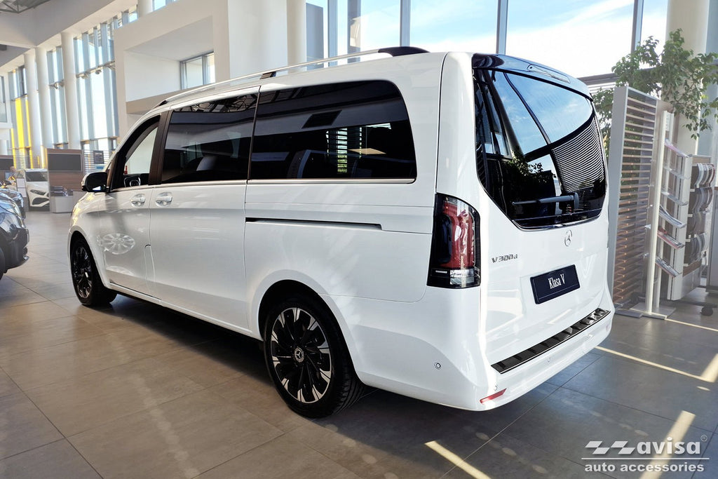 Tröskelskydd Black Mat Mercedes V Class W447/ Vito III 2014+ – Mattsvart | AVISA - Carlevel AB - Tröskelskydd