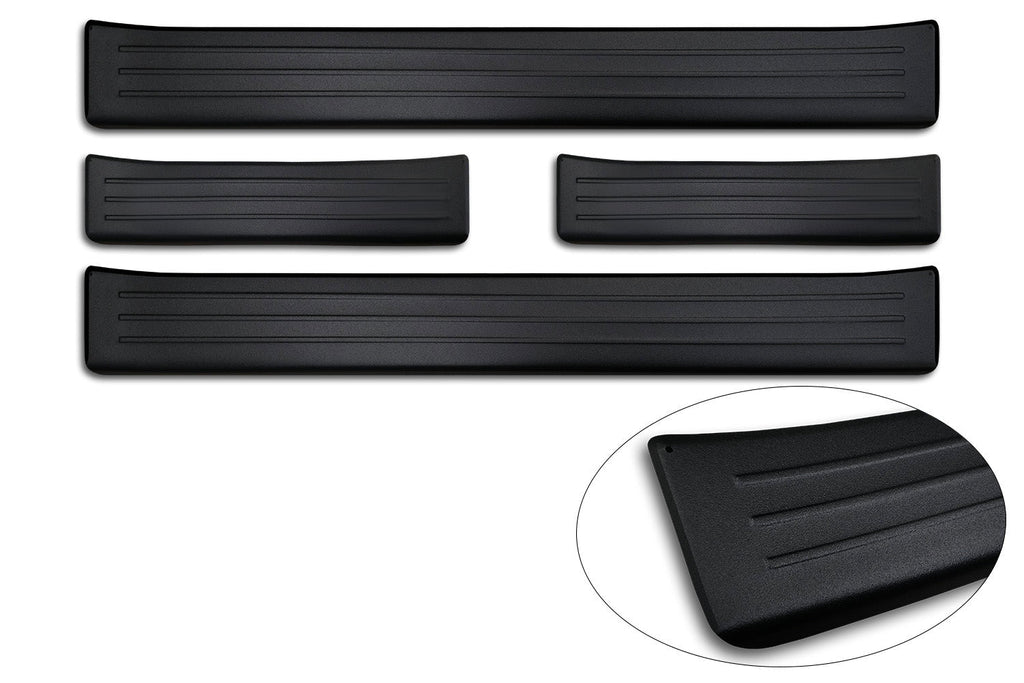 Tröskelskydd Black Mat Omoda 9 2024+ – Mattsvart | AVISA - Carlevel AB - Tröskelskydd