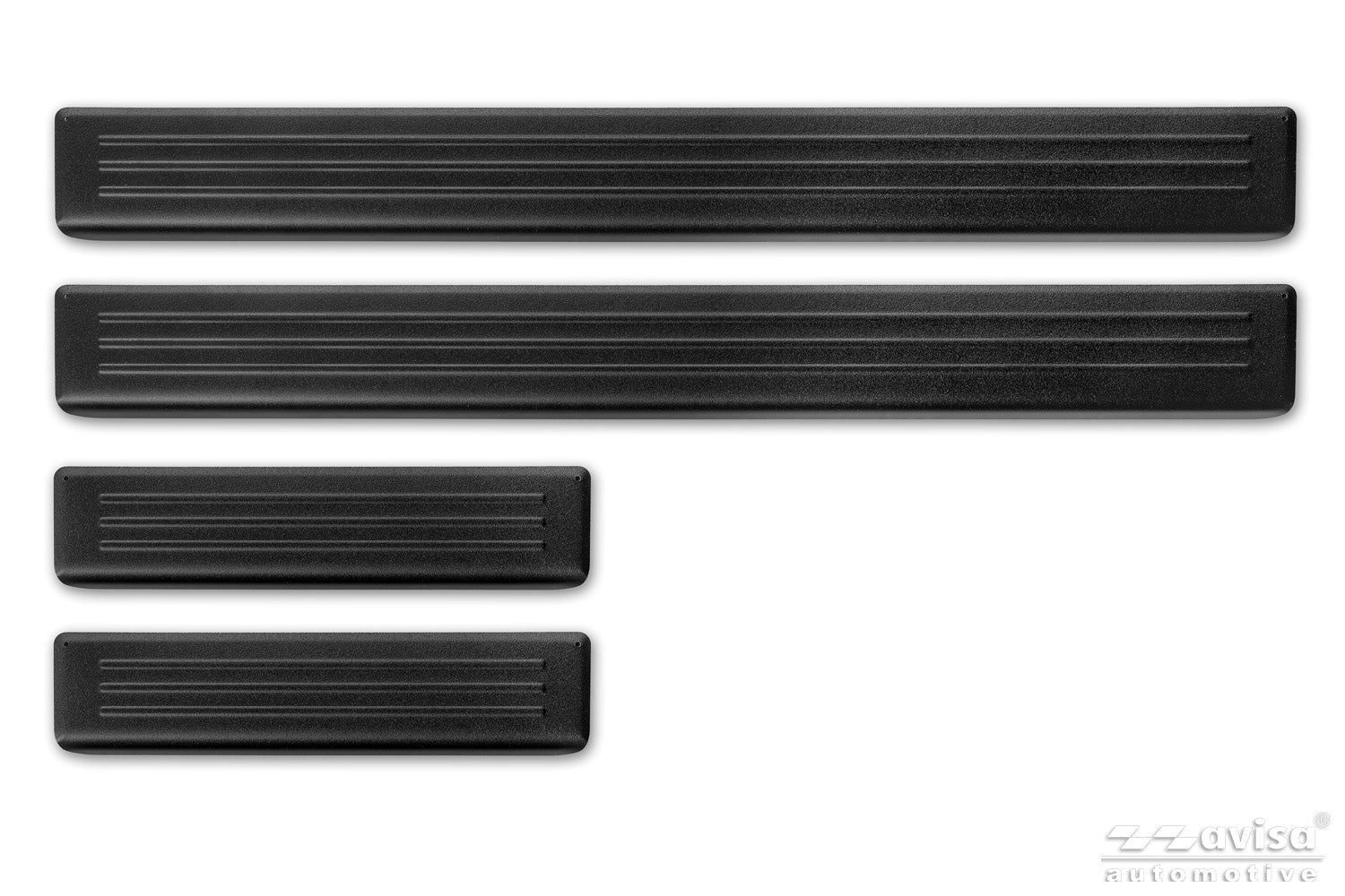 Tröskelskydd Black Mat Subaru Crosstrek III 2023+ – Mattsvart | AVISA - Carlevel AB - Tröskelskydd