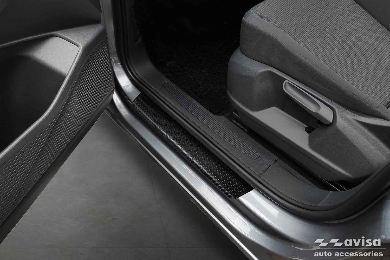 Tröskelskydd Black Mat Volkswagen CADDYCalifornia – Caddy Maxi California/ Caddy Life – Caddy Maxi Life Caddy Panel Van – Caddy… – Mattsvart | AVISA - Carlevel AB - Tröskelskydd