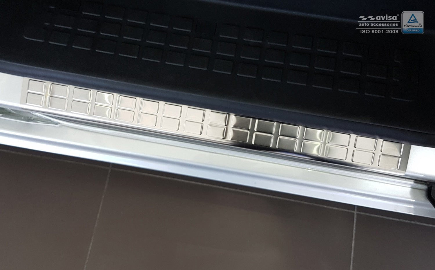 Tröskelskydd Citroen Jumpy III 4-dörrars 2016+ m.fl. – Silver satin (2/16302) | AVISA - Carlevel AB - Tröskelskydd