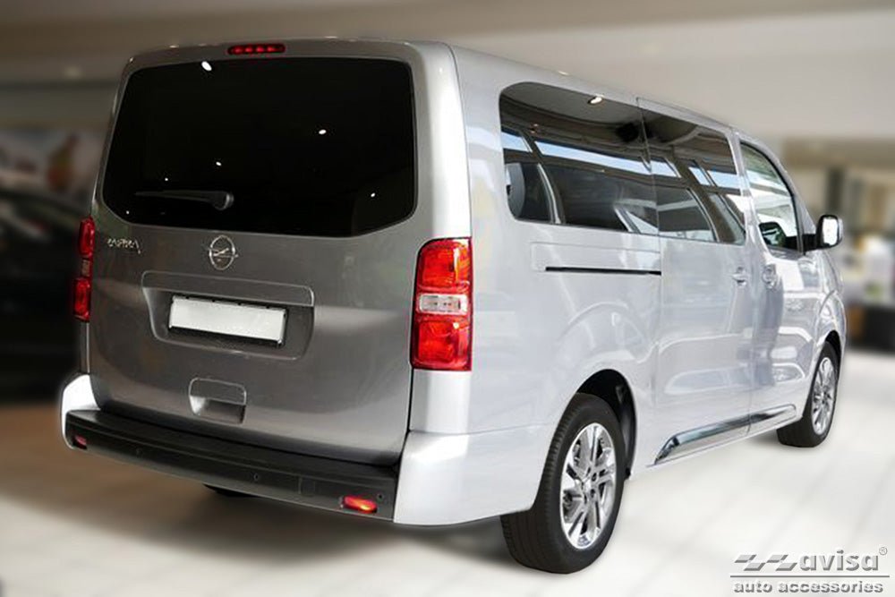 Tröskelskydd Citroen Jumpy III 4-dörrars 2016+ m.fl. – Svart | AVISA - Carlevel AB - Tröskelskydd