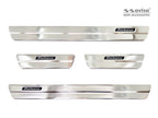Tröskelskydd Exclusive Suzuki Swace Kombi 2020+ m.fl. – Silver satin | AVISA - Carlevel AB - Tröskelskydd