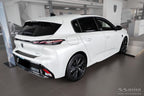 Tröskelskydd Hybrid Peugeot 308 III halvkombi/ 308 III SW Kombi 2021+/ Peugeot E-308 III halvkombi/ E-308 III SW Kombi 2021+ – Svart miror | AVISA - Carlevel AB - Tröskelskydd