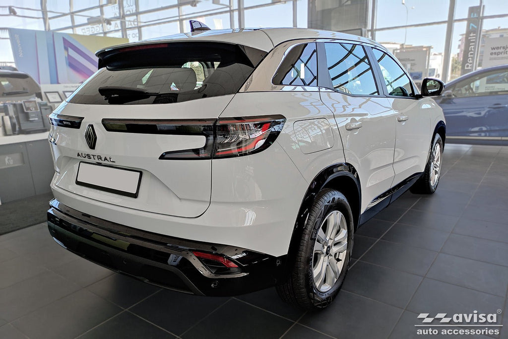 Tröskelskydd Hybrid Renault Austral (Rhn) 2022+/ Renault Rafale 2024+ – Spegelblank svart | AVISA - Carlevel AB - Tröskelskydd