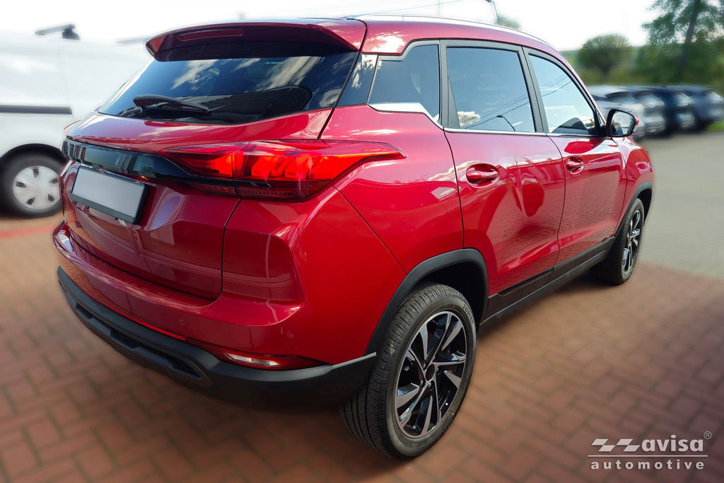 Tröskelskydd Lines Baic Beijing 3 2023+ – Silver satin | AVISA - Carlevel AB - Tröskelskydd