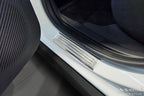 Tröskelskydd Lines Citroen C3 IV 2024+ – Silver satin | AVISA - Carlevel AB - Tröskelskydd