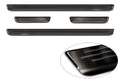 Tröskelskydd Lines Fiat 600 2023+ – Svart | AVISA - Carlevel AB - Tröskelskydd