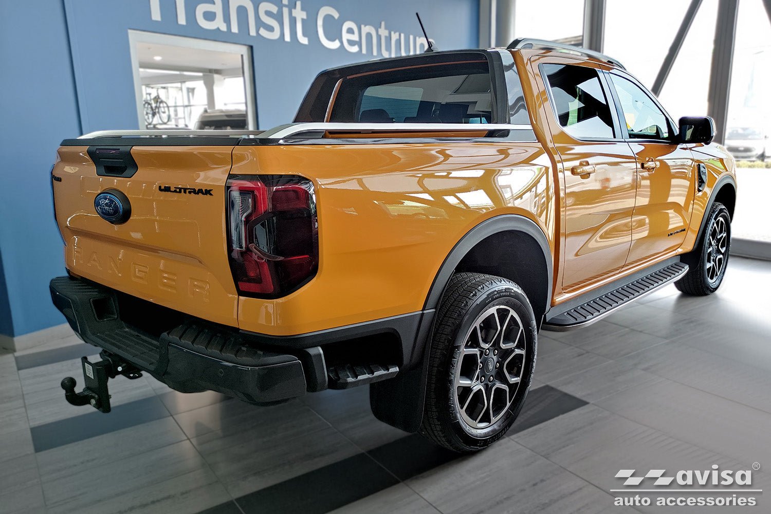 Tröskelskydd Lines Ford Ranger VI 2022+ / Volkswagen Amarok II 2023+ – Silver | AVISA - Carlevel AB - Tröskelskydd