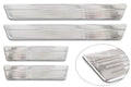 Tröskelskydd Lines Honda Cr-V VI 2023+ – Silver satin | AVISA - Carlevel AB - Tröskelskydd