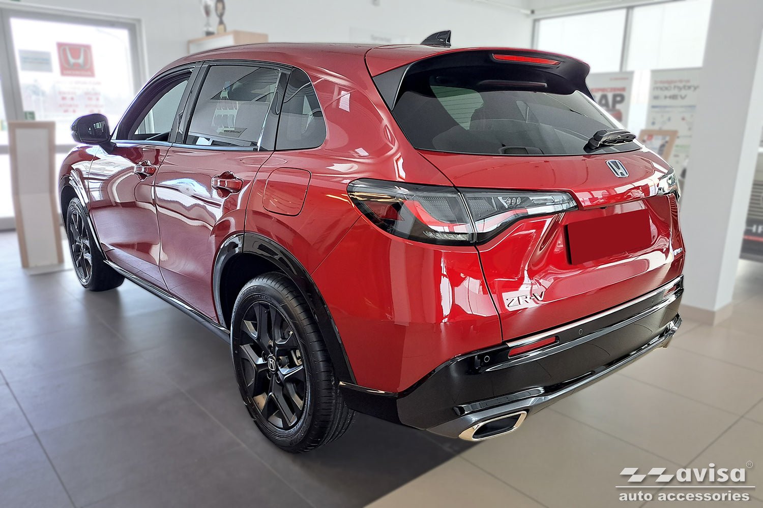 Tröskelskydd Lines Honda Zr-V 2023+ – Silver satin | AVISA - Carlevel AB - Tröskelskydd