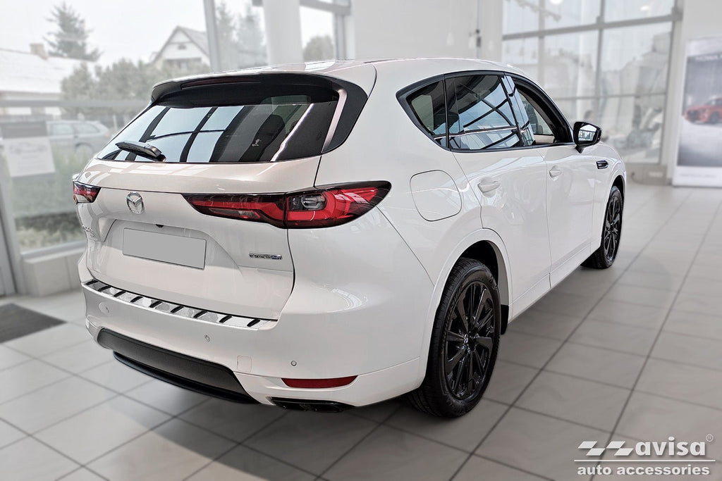 Tröskelskydd Lines Mazda CX-60 2022+ – Silver satin | AVISA - Carlevel AB - Tröskelskydd