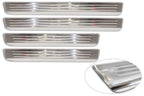 Tröskelskydd Lines Mercedes Citan II W420/ Panel van/ Kombi/ Citan II Tourer W420 2021+ m.fl. – Silver satin | AVISA - Carlevel AB - Tröskelskydd