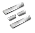 Tröskelskydd Lines Mitsubishi Asx II ( Rjb ) 2023+ / Renault Captur II crossover 2019+ / Renault Captur II E-Tech 2020+ – Silver satin | AVISA - Carlevel AB - Tröskelskydd