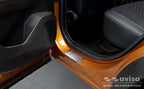 Tröskelskydd Lines Mitsubishi Asx II ( Rjb ) 2023+ / Renault Captur II crossover 2019+ / Renault Captur II E-Tech 2020+ – Silver satin | AVISA - Carlevel AB - Tröskelskydd