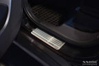 Tröskelskydd Lines Mitsubishi Outlander III Outlander III 2012–2015, facelift 2015–2017. facelift 2017–2022/ PHEV 2014–2015… – Silver satin | AVISA - Carlevel AB - Tröskelskydd