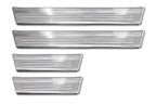 Tröskelskydd Lines Mitsubishi Outlander IV 2025+ – Silver satin | AVISA - Carlevel AB - Tröskelskydd