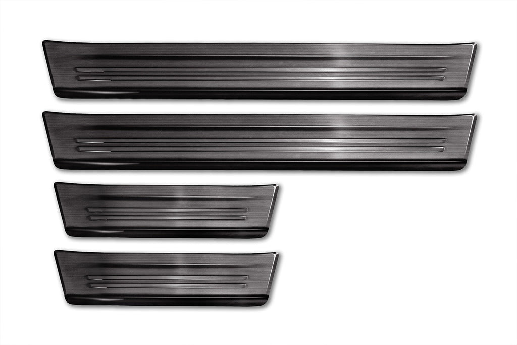 Tröskelskydd Lines Mitsubishi Outlander IV 2025+ – Svart | AVISA - Carlevel AB - Tröskelskydd