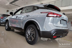 Tröskelskydd Lines Nissan Qashqai III crossover 2021–2024 facelift 2024+/ Nissan Qashqai E-power 2026+ – Silver satin | AVISA - Carlevel AB - Tröskelskydd