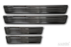 Tröskelskydd Lines Nissan Qashqai III crossover 2021–2024 facelift 2024+/ Nissan Qashqai E-power 2026+ – Svart | AVISA - Carlevel AB - Tröskelskydd