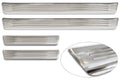 Tröskelskydd Lines Omoda 5 2024+ – Silver satin | AVISA - Carlevel AB - Tröskelskydd