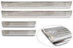 Tröskelskydd Lines Omoda 5 2024+ – Silver satin | AVISA - Carlevel AB - Tröskelskydd