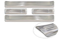 Tröskelskydd Lines Omoda 9 2024+ – Silver satin | AVISA - Carlevel AB - Tröskelskydd