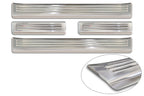 Tröskelskydd Lines Omoda 9 2024+ – Silver satin | AVISA - Carlevel AB - Tröskelskydd
