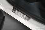 Tröskelskydd Lines Opel Mokka II B 2020+ – Silver satin | AVISA - Carlevel AB - Tröskelskydd