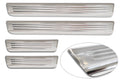 Tröskelskydd Lines Renault Arkana suv 2020+ – Silver satin | AVISA - Carlevel AB - Tröskelskydd