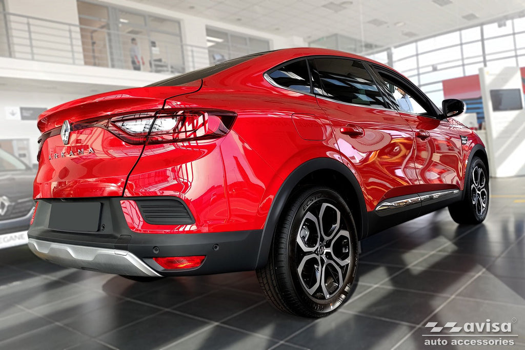 Tröskelskydd Lines Renault Arkana suv 2020+ – Silver satin | AVISA - Carlevel AB - Tröskelskydd