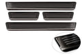 Tröskelskydd Lines Skoda Octavia IV liftback/ Kombi 2019–2024 facelift 2024+ – Svart | AVISA - Carlevel AB - Tröskelskydd