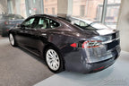 Tröskelskydd Lines Tesla modell S liftback 2012–2016, facelift 2016+ – Svart | AVISA - Carlevel AB - Tröskelskydd