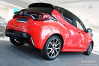 Tröskelskydd Lines Toyota C-Hr II crossover 2023–2025, facelift 2025+ m.fl. – Silver satin | AVISA - Carlevel AB - Tröskelskydd