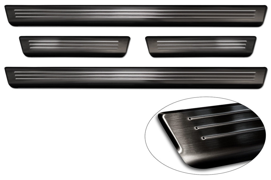 Tröskelskydd Lines Volkswagen ID 5 2022+ – Svart | AVISA - Carlevel AB - Tröskelskydd