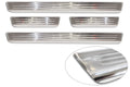 Tröskelskydd Lines Volkswagen ID.7 2023+/ ID.7 Tourer 2024+ – Silver satin | AVISA - Carlevel AB - Tröskelskydd