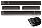 Tröskelskydd Lines Volkswagen Passat B8 (variant/ sedan) 2014–2019, facelift 2019–2023 – Svart | AVISA - Carlevel AB - Tröskelskydd