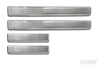 Tröskelskydd Lines Volkswagen T- Roc II 2025+ – Silver satin | AVISA - Carlevel AB - Tröskelskydd