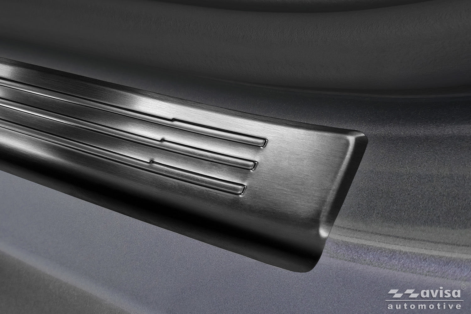 Tröskelskydd Lines Volkswagen T- Roc II 2025+ – Svart | AVISA - Carlevel AB - Tröskelskydd