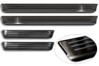 Tröskelskydd Lines Volkswagen Tiguan II 2015–2020, facelift 2020+/ eHybrid 2020–2024 m.fl. – Svart | AVISA - Carlevel AB - Tröskelskydd
