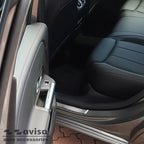 Tröskelskydd Mercedes B Class III W247 2018+/ AMG 2018+ / Mercedes B Class 250 e Plug-in Hybrid 2021+ – Spegelpolerat silver | AVISA - Carlevel AB - Tröskelskydd