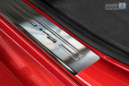 Tröskelskydd Special Edition BMW X6 II F16 2014–2019 – Silver satin | AVISA - Carlevel AB - Tröskelskydd