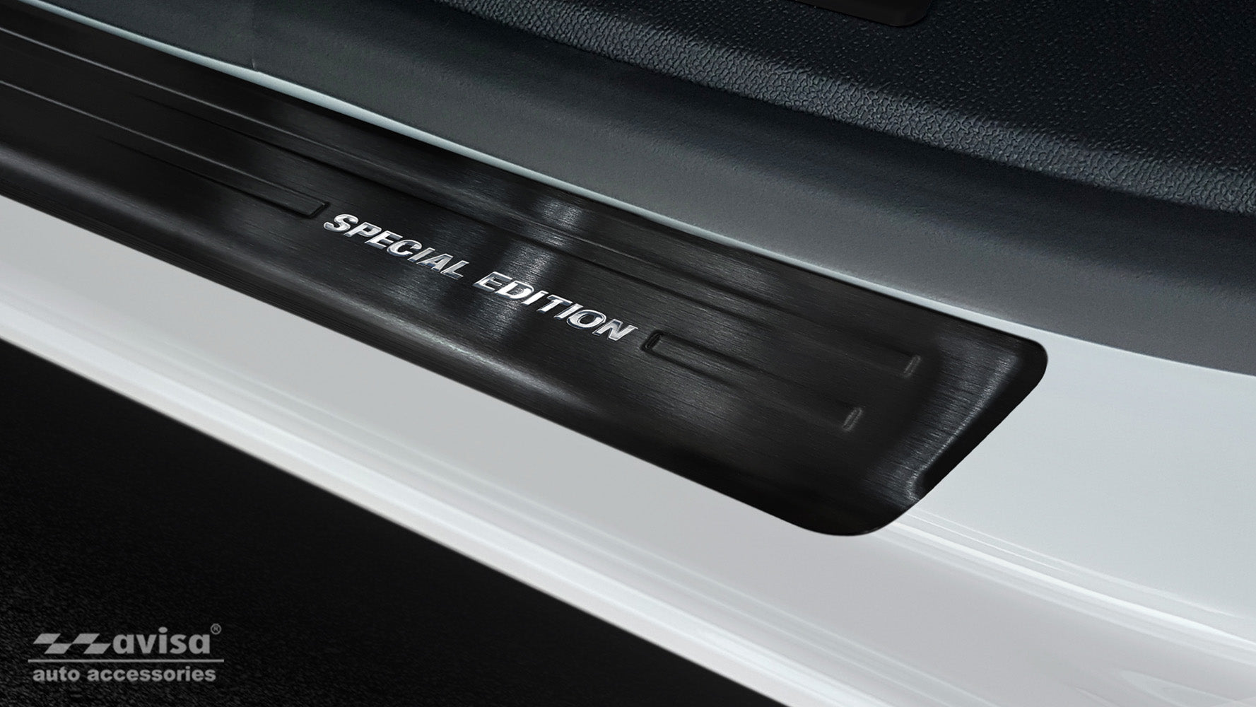 Tröskelskydd Special Edition Citroen C5 Aircross 2018–2022, facelift 2022–2025 – Svart | AVISA - Carlevel AB - Tröskelskydd