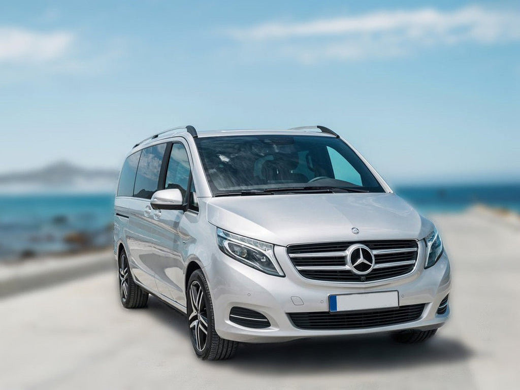 Tröskelskydd Special Edition Mercedes V Class W447/ Vito III 2014+ – Silver satin | AVISA - Carlevel AB - Tröskelskydd