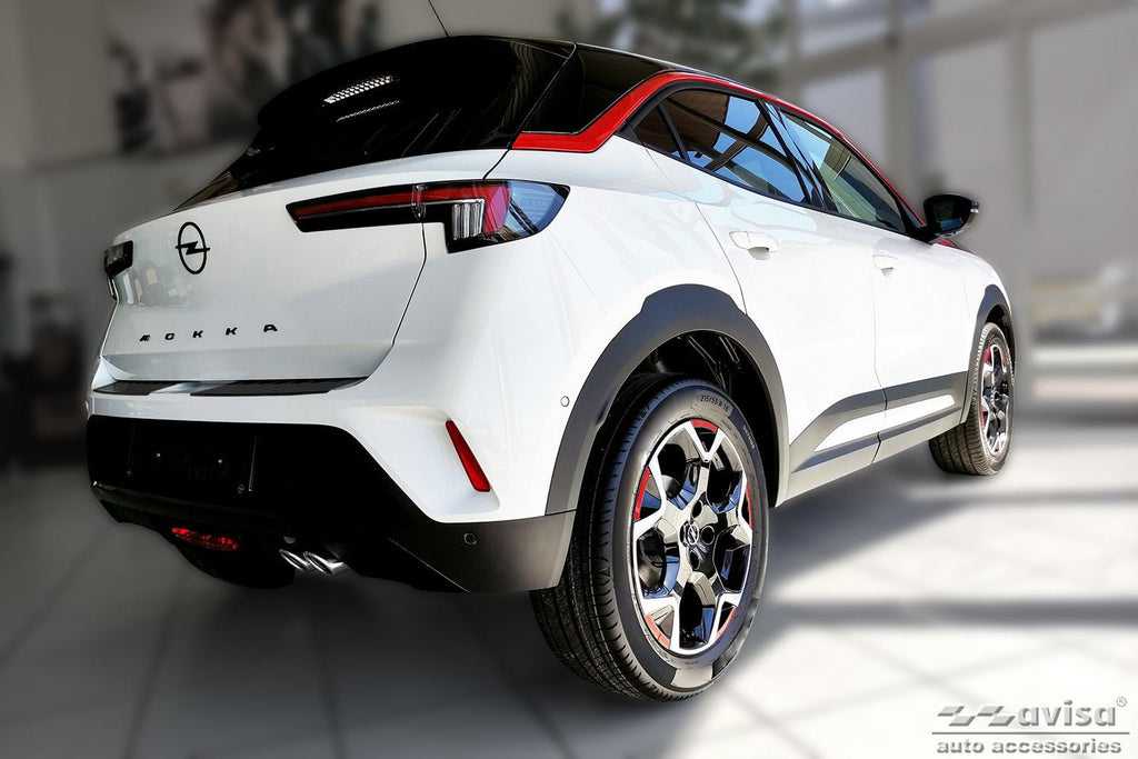 Tröskelskydd Special Edition Opel Mokka II (B) crossover 2020+ – Svart | AVISA - Carlevel AB - Tröskelskydd